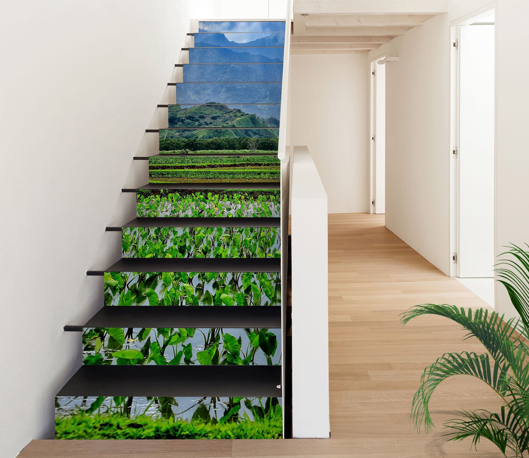 3D Field Plants 101102 Kathy Barefield Stair Risers