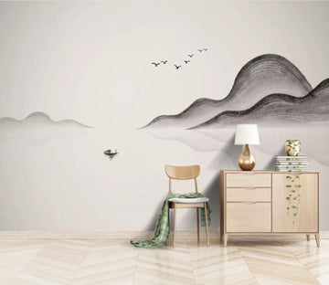 3D Mountain Peak WC55 Wall Murals Wallpaper AJ Wallpaper 2 