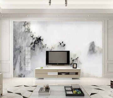 3D Black Pattern WC1532 Wall Murals