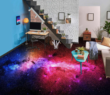 3D Crimson Universe 1134 Floor Mural  Wallpaper Murals Self-Adhesive Removable Print Epoxy