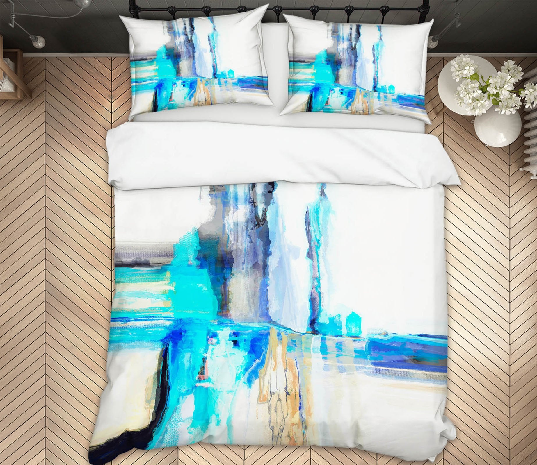 3D Abstract Art 2111 Michael Tienhaara Bedding Bed Pillowcases Quilt Quiet Covers AJ Creativity Home 