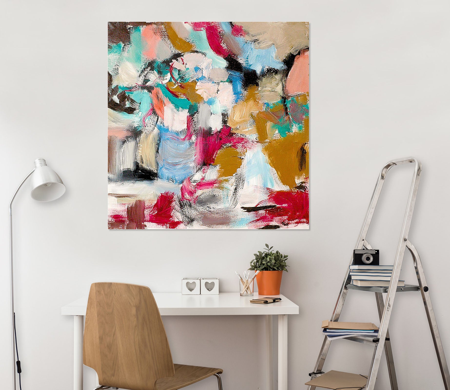 3D Color Graffiti 023 Allan P. Friedlander Wall Sticker