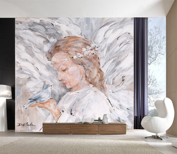 3D Angel Dove 3200 Debi Coules Wall Mural Wall Murals