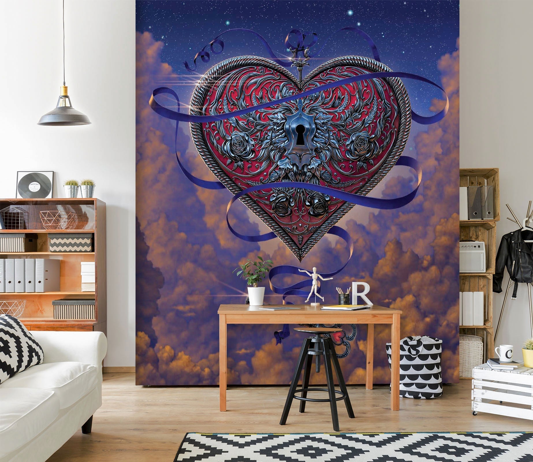 3D Love 1519 Wall Murals Exclusive Designer Vincent Wallpaper AJ Wallpaper 