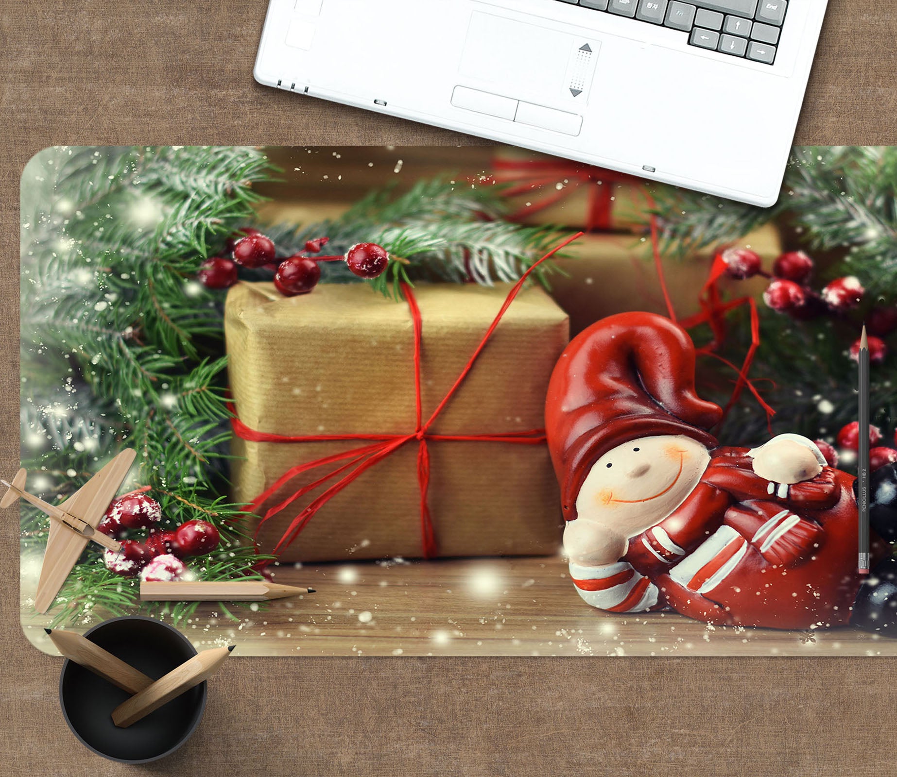 3D Gift 53191 Christmas Desk Mat Xmas