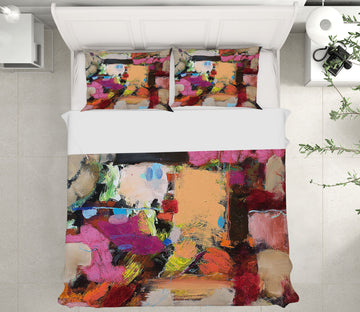 3D Color Smear 1023 Allan P. Friedlander Bedding Bed Pillowcases Quilt