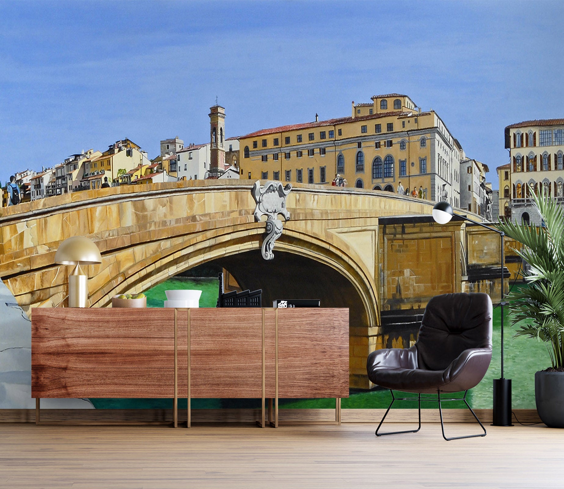 3D Bridge 11109 Matthew Holden Bates Wall Mural Wall Murals