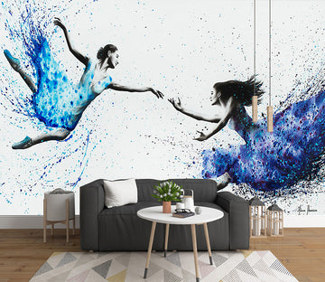 3D Ballet Dance WG108 Wall Murals