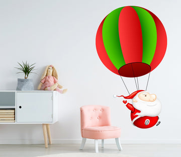 3D Santa Claus Parachute 37 Wall Stickers Wallpaper AJ Wallpaper 
