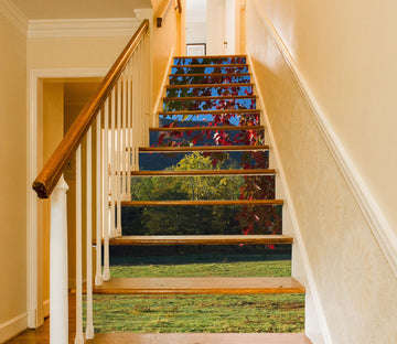 3D Lawn Trees 98218 Kathy Barefield Stair Risers