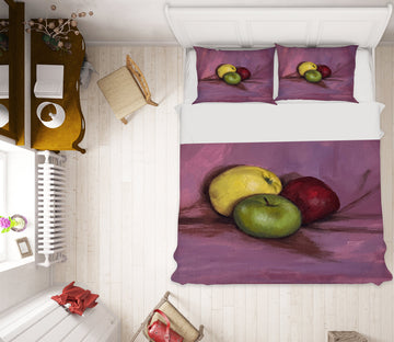 3D Fruit Apple 97103 Marina Zotova Bedding Bed Pillowcases Quilt