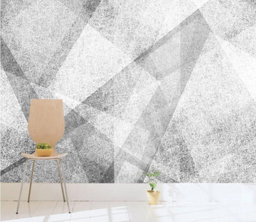 3D Interlaced Gray Texture 2025 Wall Murals