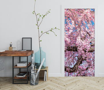 3D Pink Cherry Blossom Tree 11453 Marco Carmassi Door Mural
