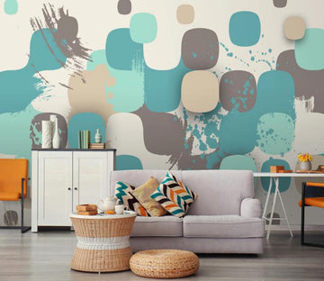 3D Doodle Circle 585 Wall Murals