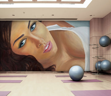 3D Woman Oil Painting 9819 Marina Zotova Wall Mural Wall Murals