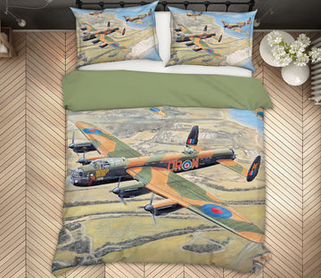 3D Battle Of Britain Memorial Flight 2007 Trevor Mitchell bedding Bed Pillowcases Quilt Quiet Covers AJ Creativity Home 