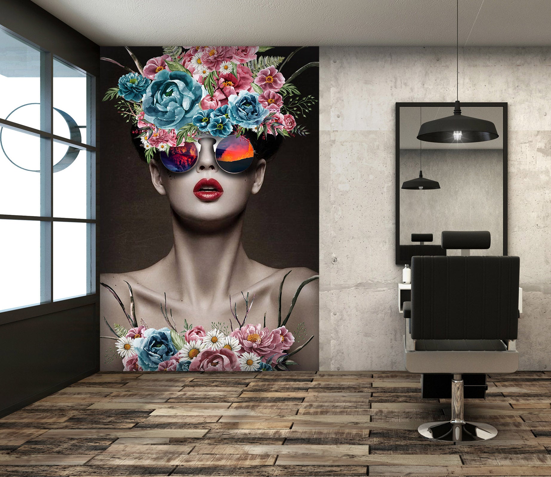 3D Art Girl 361 Wall Murals