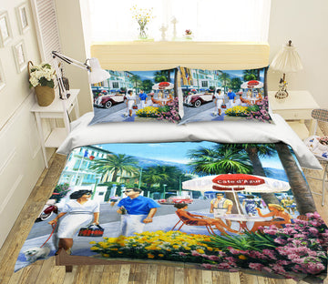 3D Beach Street 12538 Kevin Walsh Bedding Bed Pillowcases Quilt
