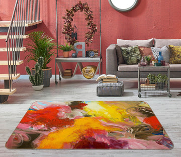 3D Golden Sun 1009 Allan P. Friedlander Rug Non Slip Rug Mat