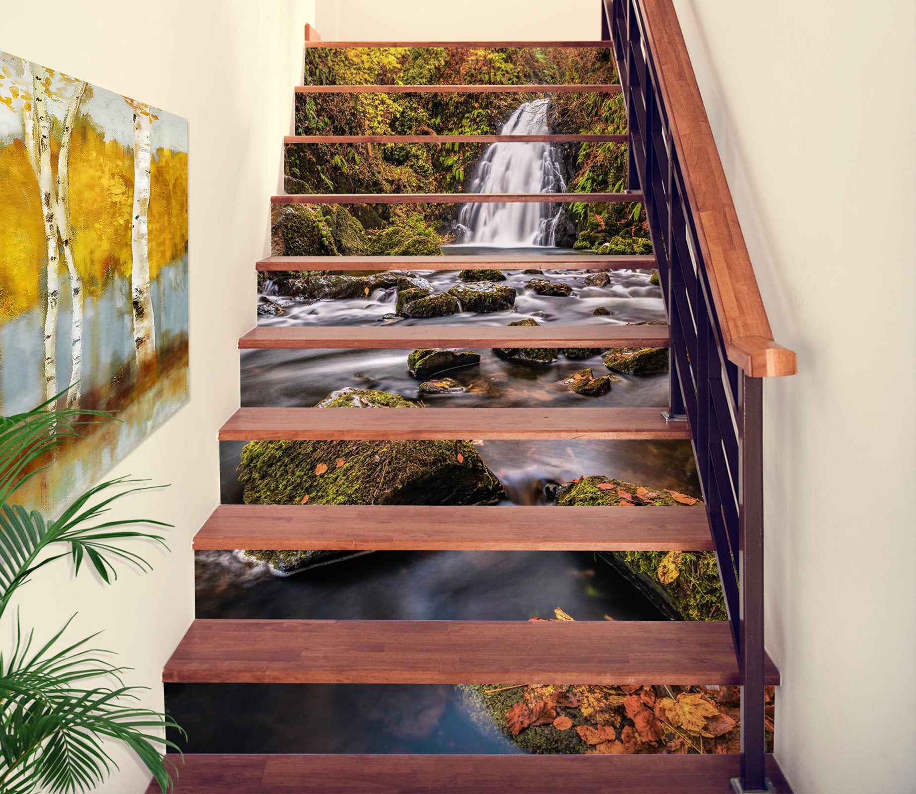 3D Strong Afterglow 365 Stair Risers