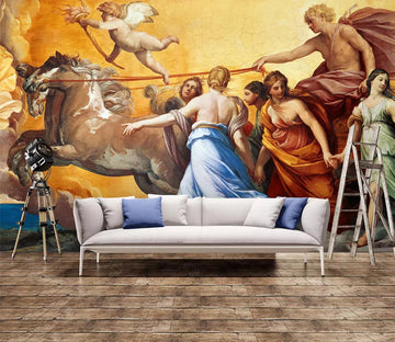 3D Angel Horse 1501 Wall Murals