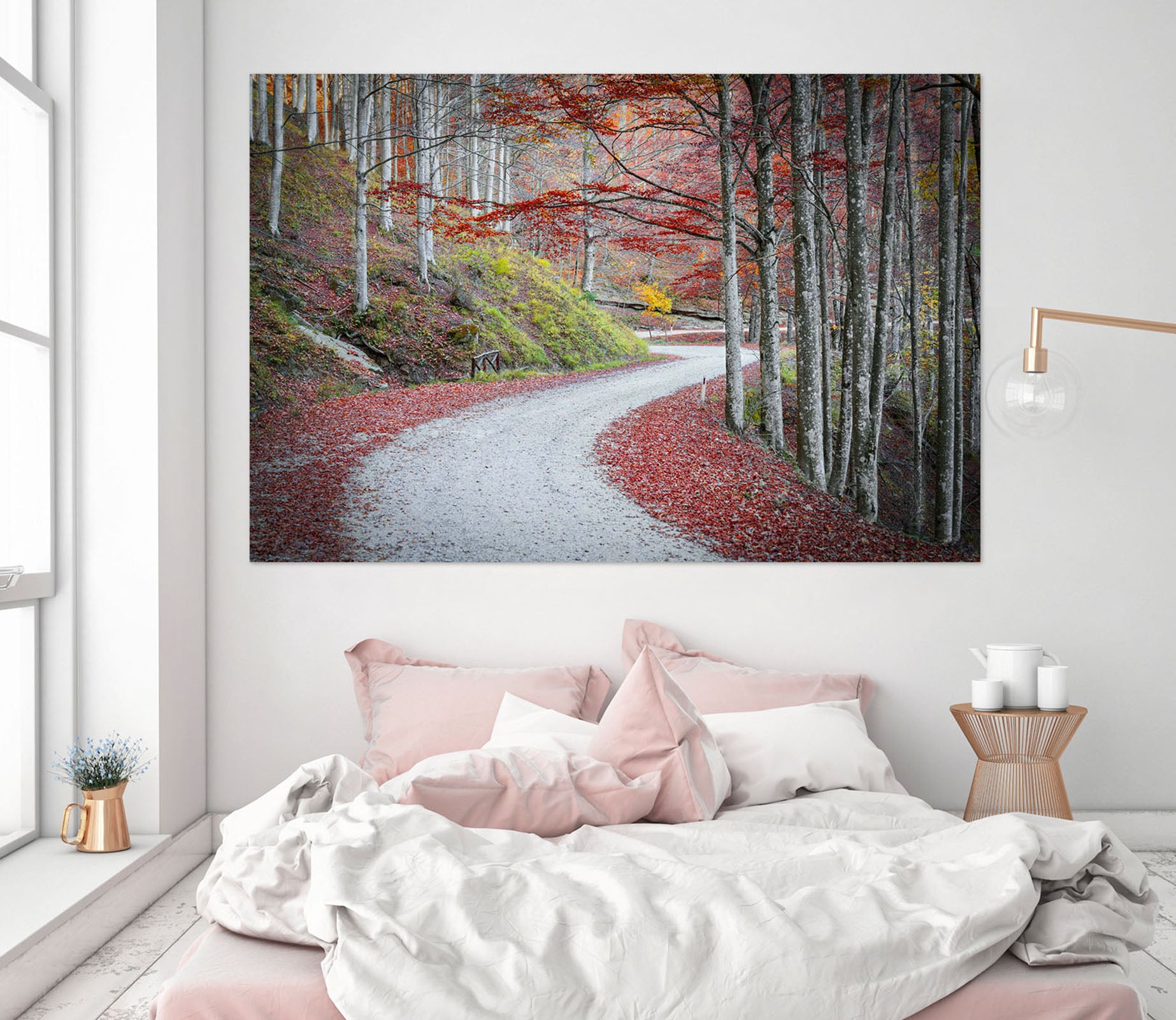 3D Forest Path 124 Marco Carmassi Wall Sticker