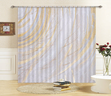 3D Curved White Background 44 Curtains Drapes Curtains AJ Creativity Home 