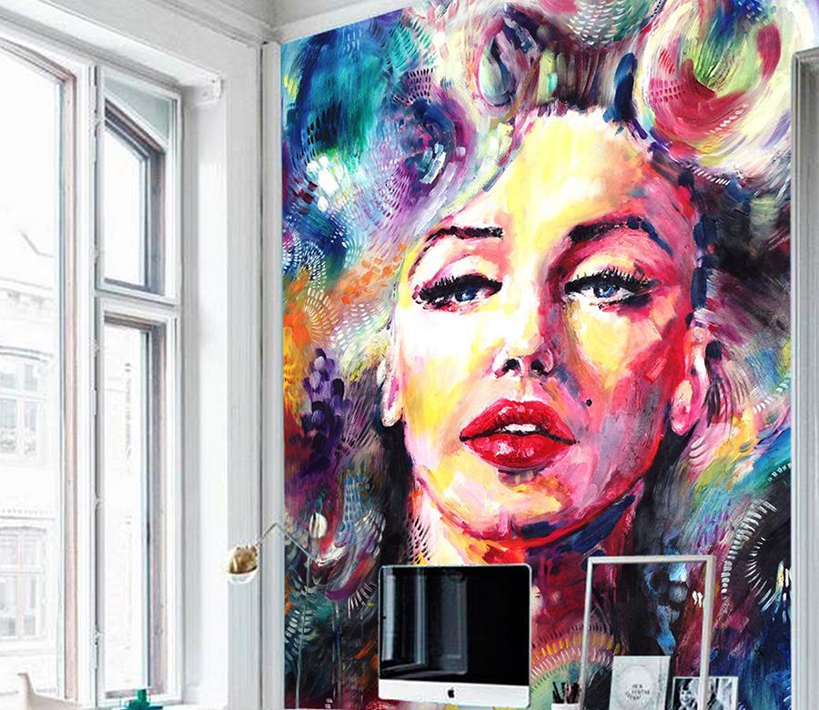 3D Graffiti Beauty 408 Wall Murals Wallpaper AJ Wallpaper 2 