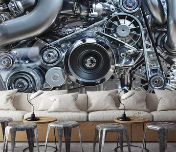 3D Mechanical Horn 665 Wallpaper AJ Wallpaper 2 