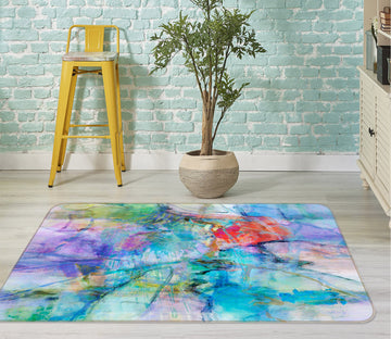 3D Doodle People 121 Michael Tienhaara Rug Non Slip Rug Mat