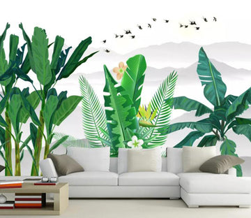 3D Planting Leaves WC1994 Wall Murals
