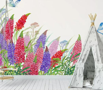 3D Colored Flowers WG99 Wall Murals Wallpaper AJ Wallpaper 2 