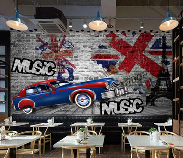 3D Wall Painting WC2491 Wall Murals