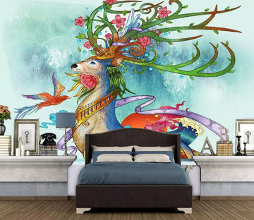 3D Elegant Deer WG1044 Wall Murals