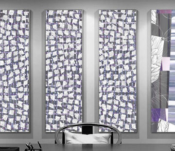 3D Densely Smashed WC2403 Wall Murals