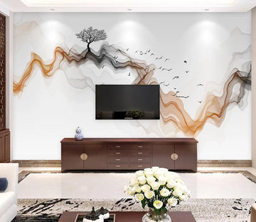 3D Small Tree WC1952 Wall Murals