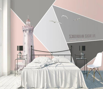 3D Powder Triangle WC2157 Wall Murals