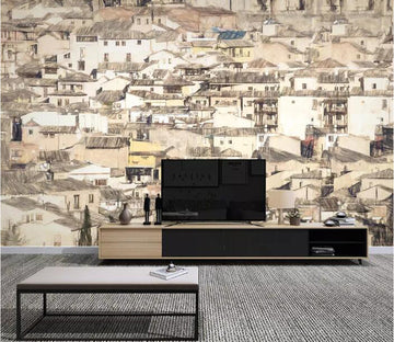 3D Country House WG908 Wall Murals