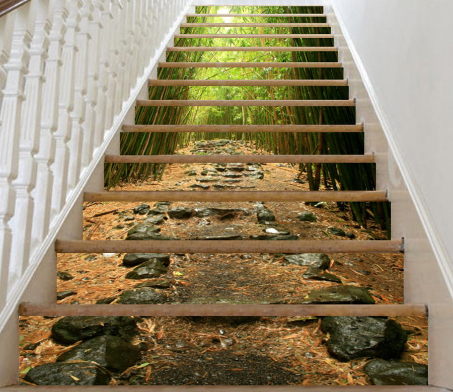 3D Bamboo Trail 132 Stair Risers