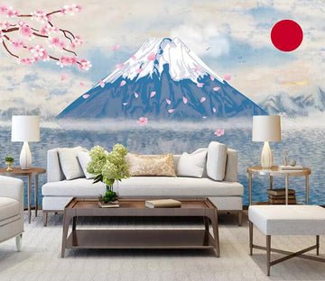 3D Snow Mountain WG726 Wall Murals