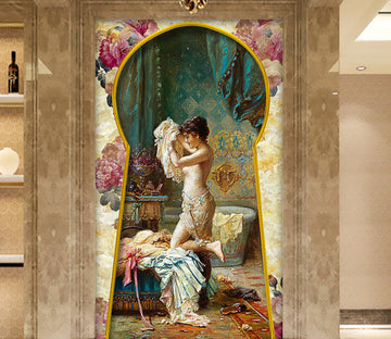 3D Girl Bedroom WG065 Wall Murals