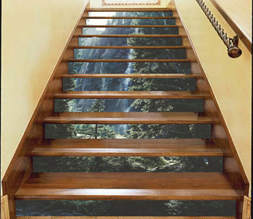 3D Dark Woods View 108 Stair Risers