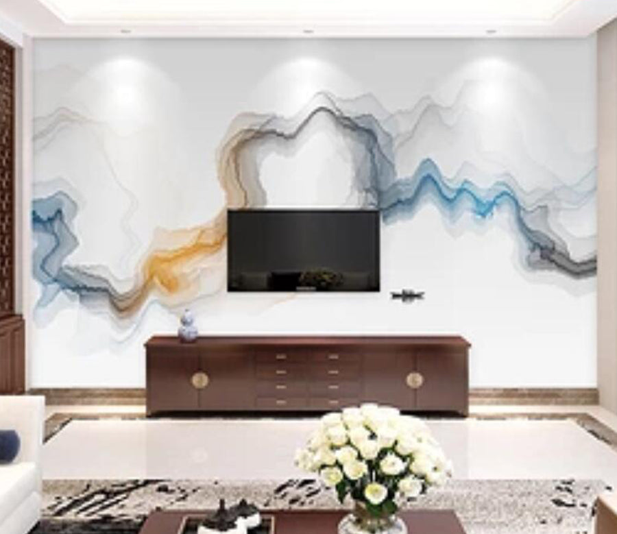 3D Ripple Wave WG893 Wall Murals