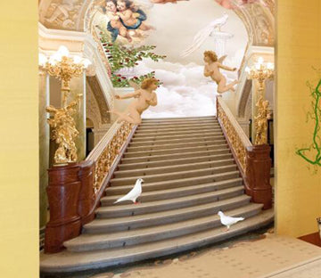 3D Religious Angel WC185 Wall Murals