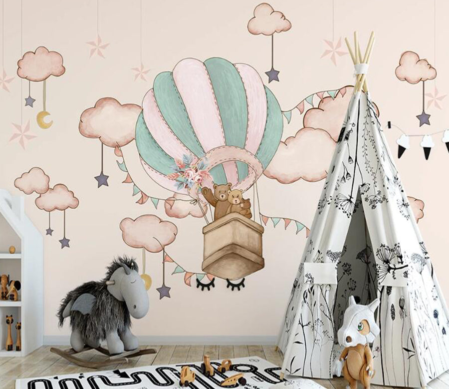 3D Powder Cloud WC2623 Wall Murals