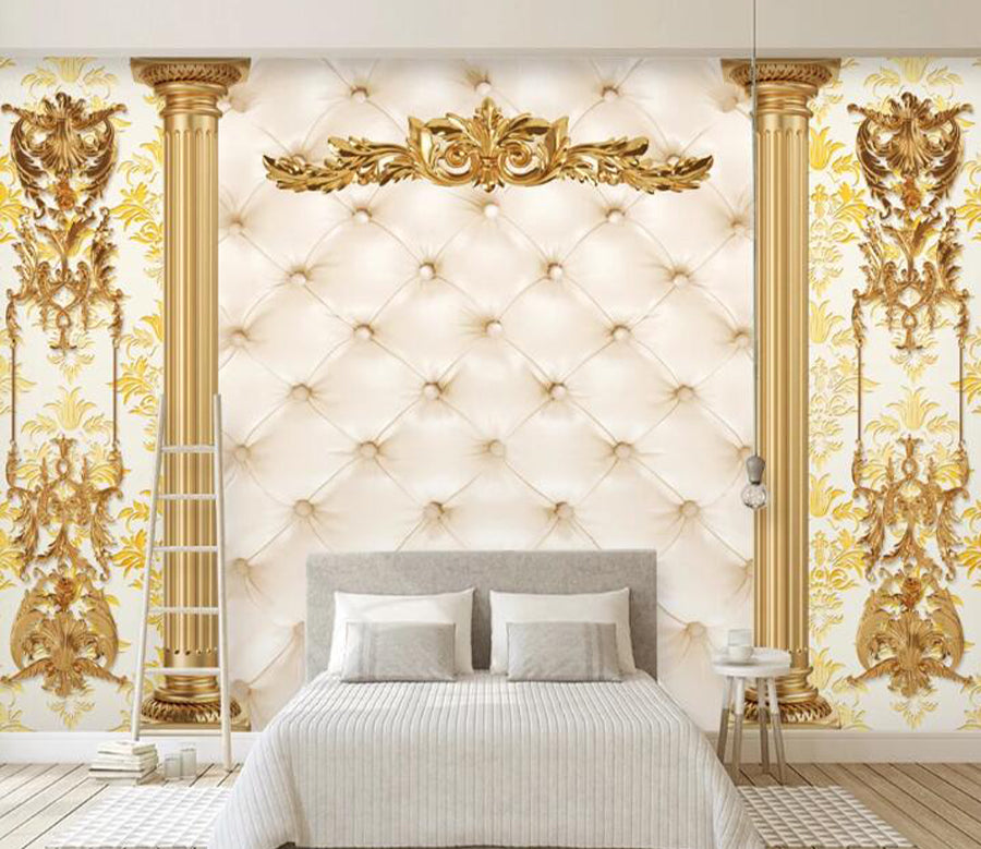 3D European Style WC1360 Wall Murals