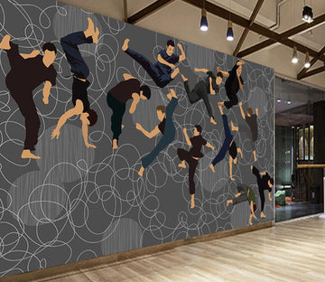 3D Martial Arts WC2404 Wall Murals