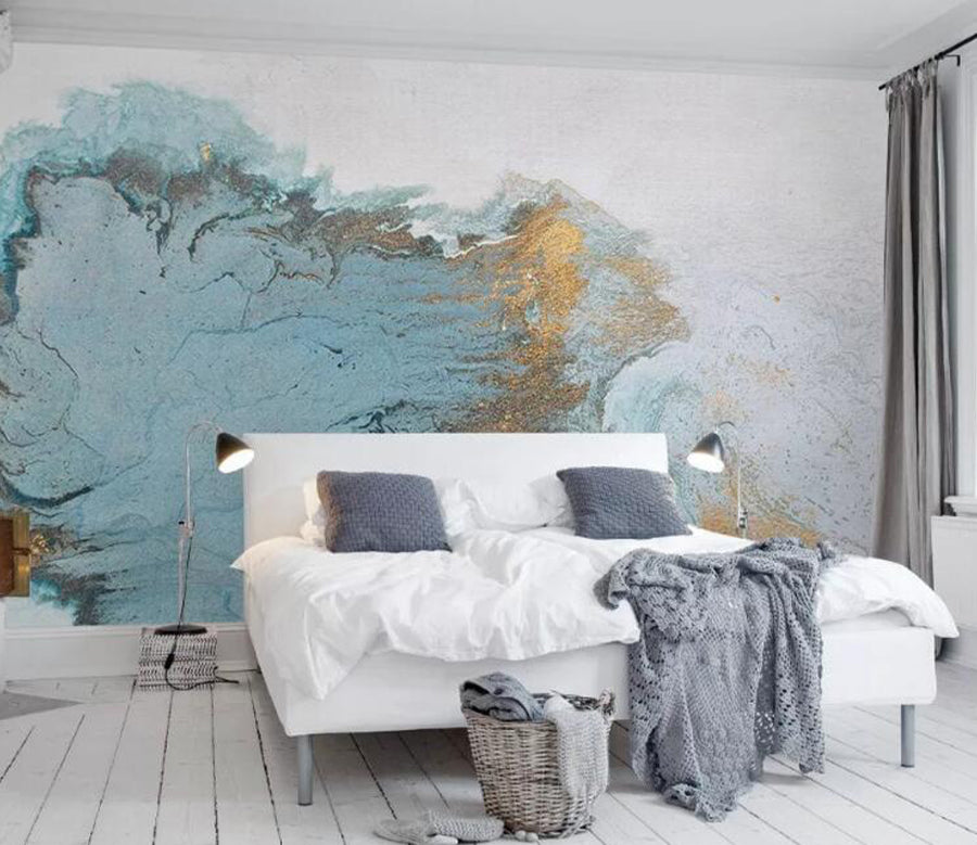 3D Blue Abstract WG536 Wall Murals