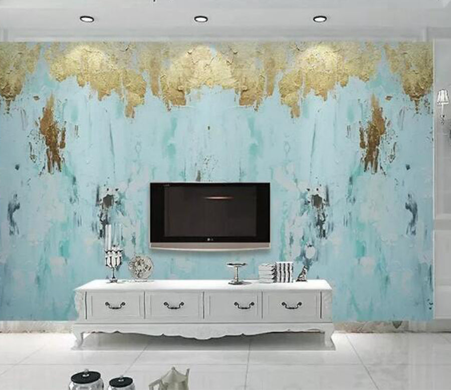 3D Metal Wall WG551 Wall Murals