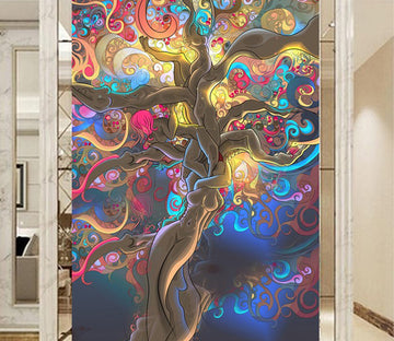3D The Body Art WG096 Wall Murals
